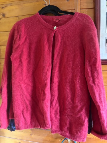 Coda angora lambswool cardigan - coda, angora/lambswool
