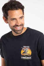 Weird Fish Clamdalorian Back Print Artist T-Shirt