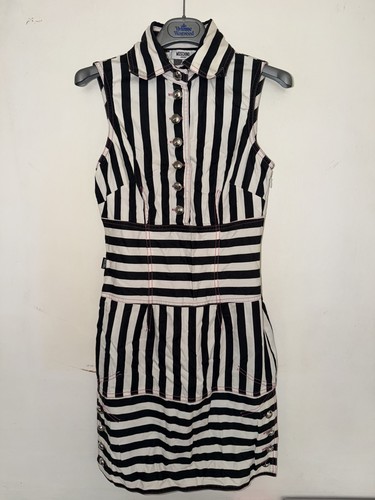 Moschino jeans black white - moschino,