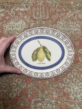 Wedgwood Sarah’s Garden Small Oval Lemon Plate