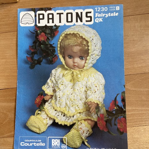Patons 1230 dolls doll - , clothes