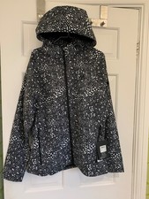 Dare 2B Womens Far Out Soft Shell Jacket Size 16 UK Black/White Dot DWL500 -BNWT