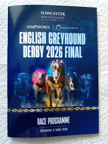 Greyhound derby final 2026 - derby,