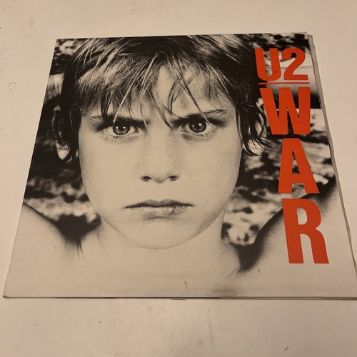 War vinyl record - u2, first