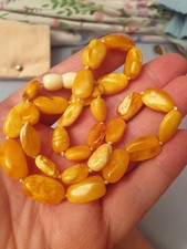 Genuine Butterscotch Amber Necklace 13.5g 16"