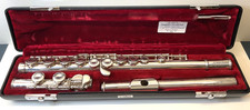 YAMAHA YFL421 Flute Solid Silver Head Body & Foot No. 010137 Serviced 22/09/25