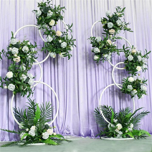 Round wedding arch backdrop - 2x,