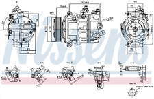 GENUINE NISSENS COMPRESSOR FOR