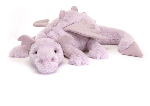 Plush lavender dragon purple - plush,