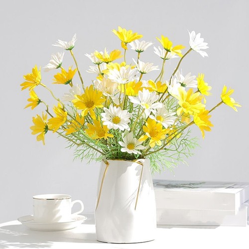 10pcs silk artificial - artificial, flowers