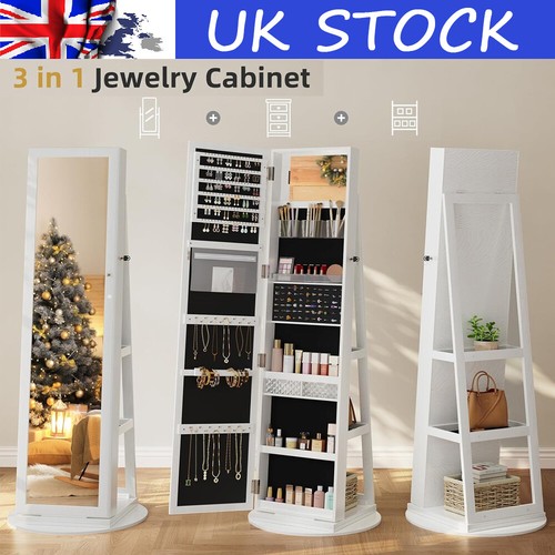 360 rotating jewelry armoire - rotating,