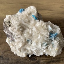 Large Cavansite on Stilbite
