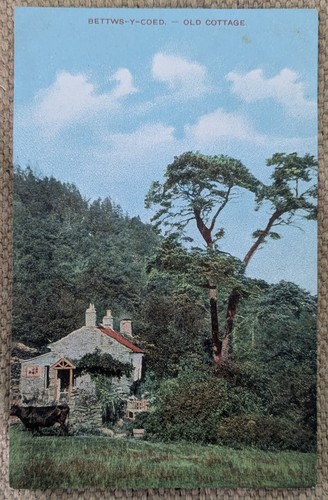 Betws coed old cottage - old,