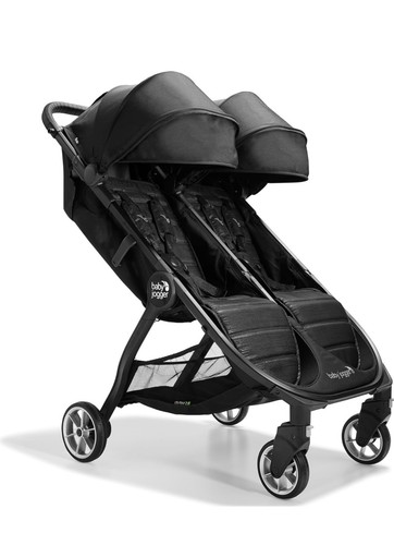 Baby jogger double pram - double, used