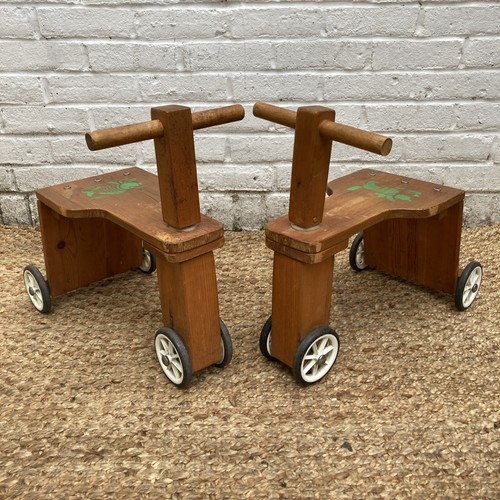 Pair wooden children - of, children’s