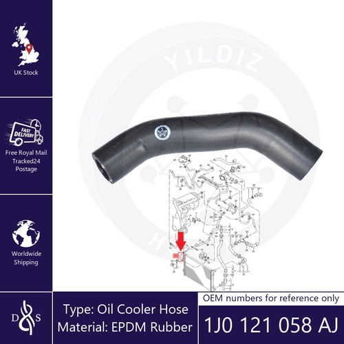 Coolant hose for golf bora - golf,