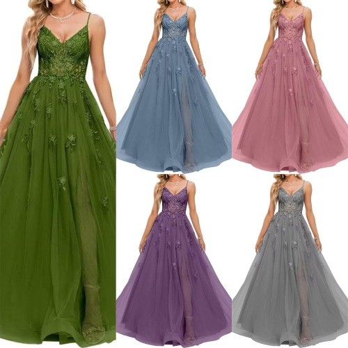 Evening gowns spaghetti straps - spaghetti,