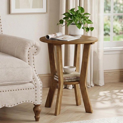 Tier small round side - 2-tier,