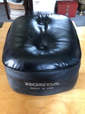 Honda shadow pillion seat cover and sponge, also sissybar /  pillion backrest.