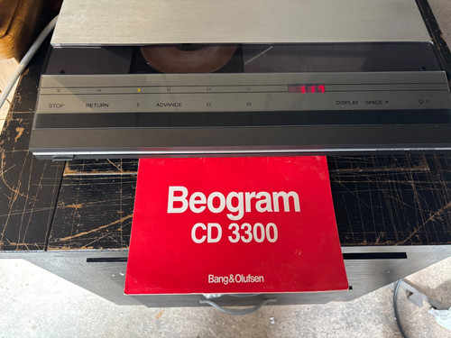 Bang olufsen beogram cd 3300 - olufsen,