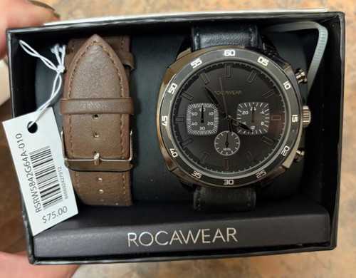 Rocawear mens watch gift set - mens,