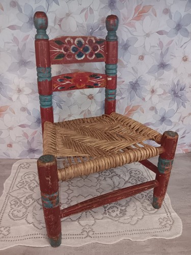 Vintage folk art - art, painted