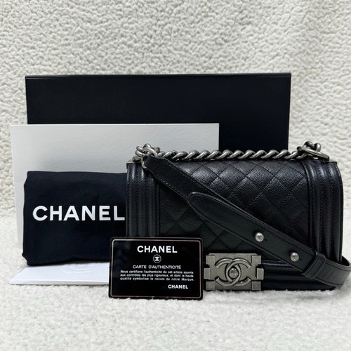 Chanel boy caviar - chanel, caviar/quilted