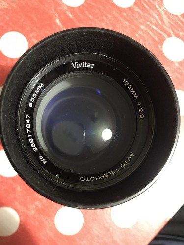 Vivitar 135mm 8 telephoto - vivitar, f/2.8