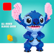 Stitch Building Blocks Set Large Creative Educational Game Kids Gift Toy Puzzle