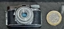 Vintage Mycro IIIA Subminiature Camera with Original Leather Case & Film Roll