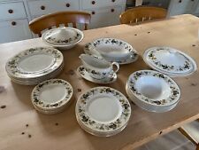 32 piece Vintage Royal Doulton Larchmont fine china dinner service.