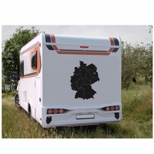 Germany Map Sticker with