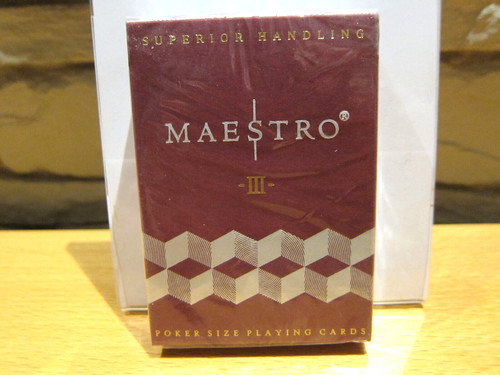 Maestro iii playing - playing, cards