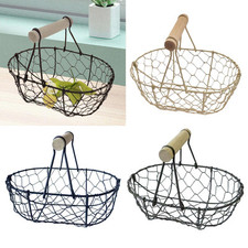 Metal Wire Egg Basket,Storage