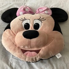 Disney Minnie Mouse Fun Cushion for Girls Bedroom. Soft, Plush, Cosy. 37x46 cm