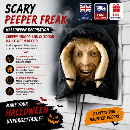 Scary peeper freak halloween - freak,