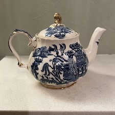 Sadler Blue Willow Tea for 1