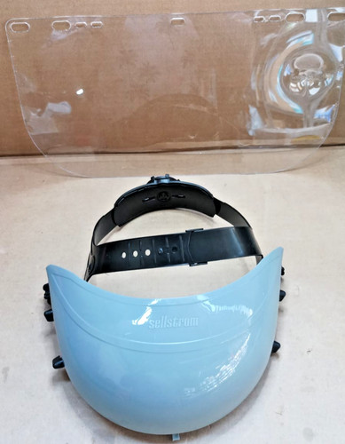 Face shield clear safety visor - clear,