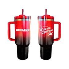 Chicago Stanley Cup Metal Water Bottle With Straw, Handle And Lid