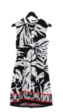 Sandra Darren A-Line Midi Dress UK6 in Black