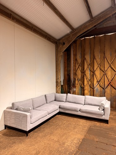 Large grey corner - grey, sofa