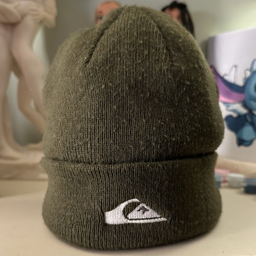 Quiksilver beanie khaki one - khaki,