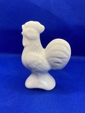 White Ceramic Chicken Cockerel
