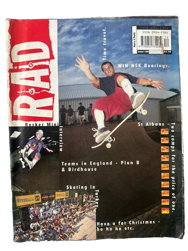 Rad skateboard magazine - skateboard,