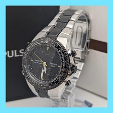 SEIKO PULSAR Analog Digital Chronograph Watch 100M Water Resistant