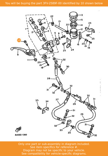 Yamaha bolt lever - bolt,,