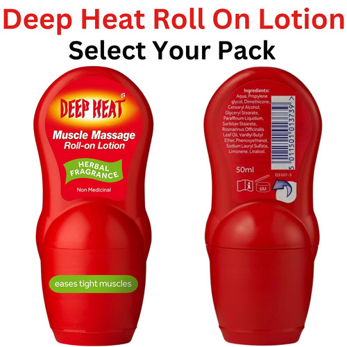 Deep heat muscle massage - heat,