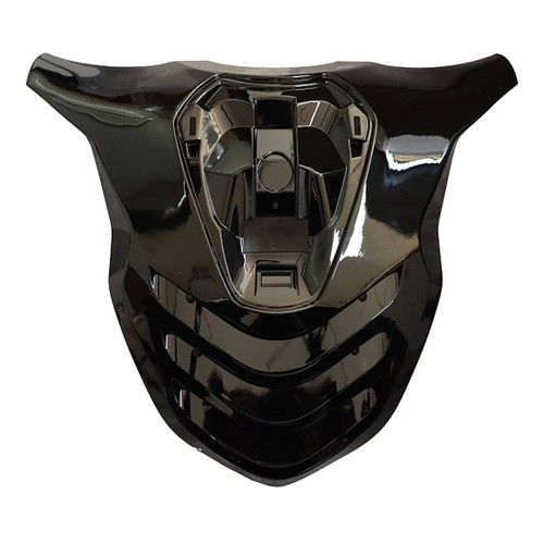 Front shield tnt black - black, for