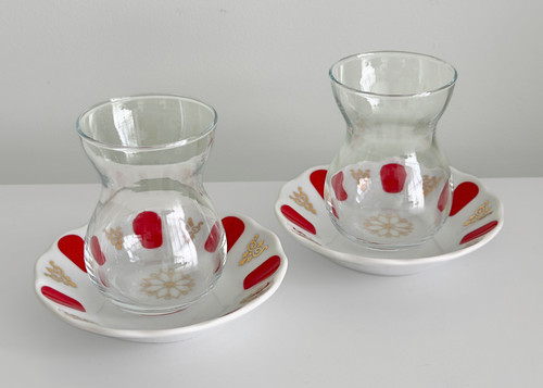 Turkish tea set for - tea, 2