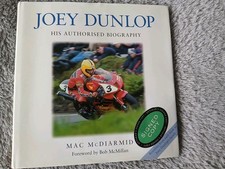 Multi signed joey dunlop - joey,